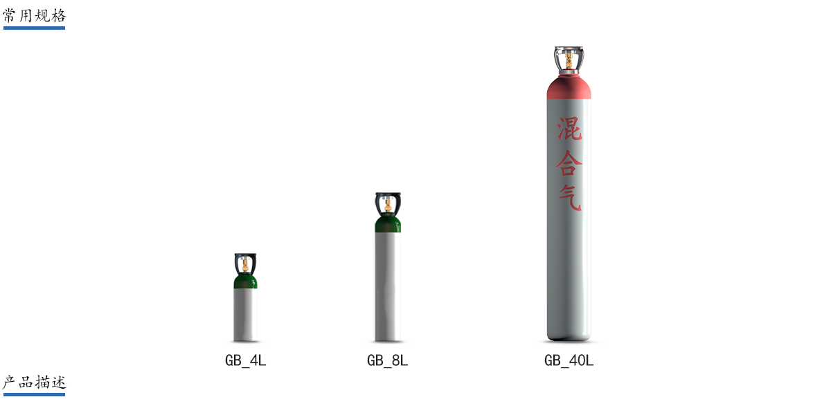 氩中甲烷混合气